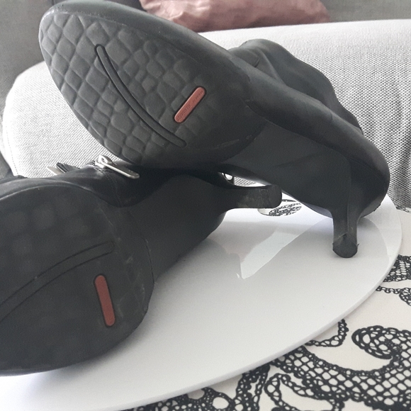 Rockport 8W Leather High Heel Ankle Boots - Picture 7 of 7